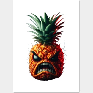 Angry ananas Posters and Art